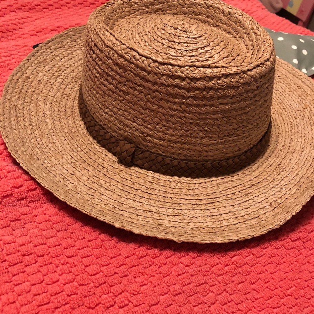 Luna Straw Gambler Hat. Size XS (55)